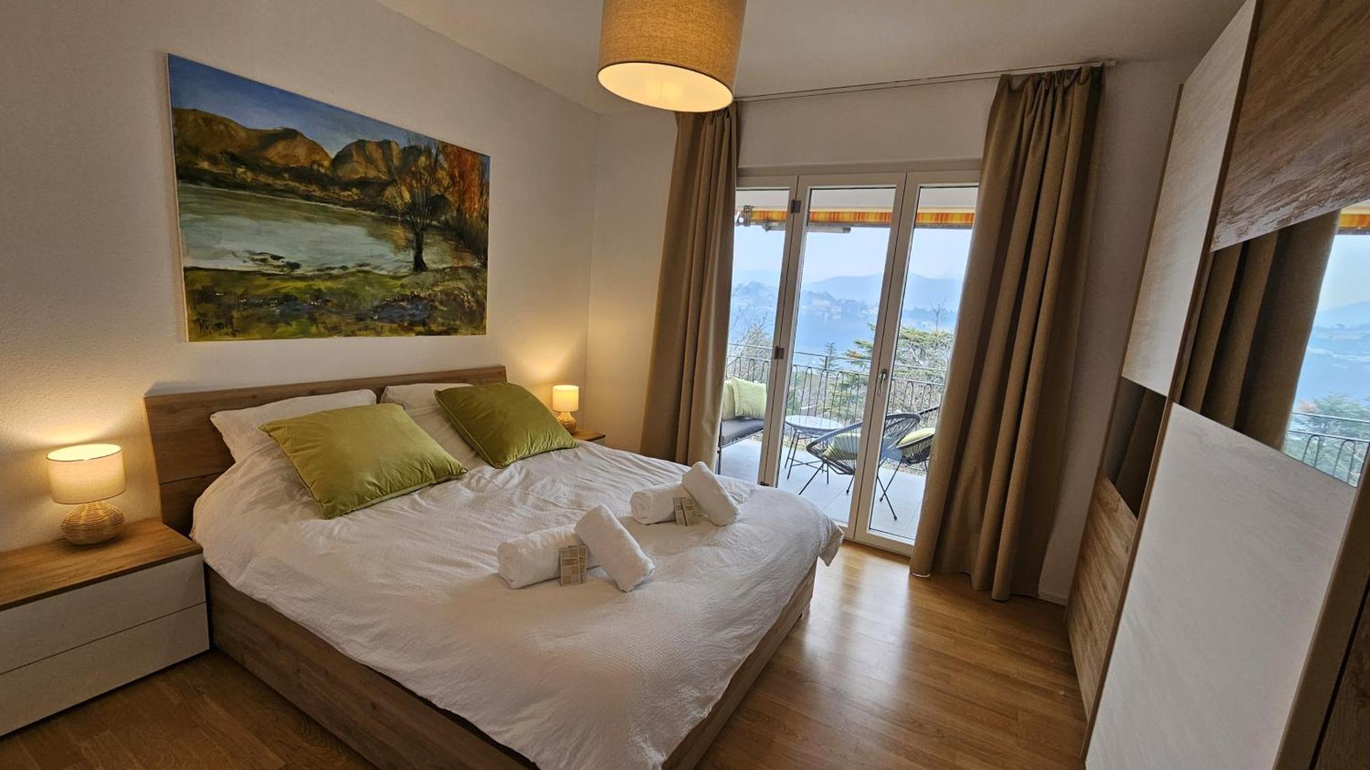 Bellavista Apartment With Free Parking Lugano Exteriör bild