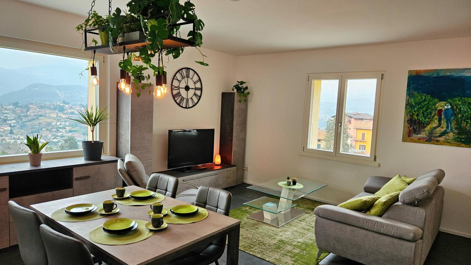 Bellavista Apartment With Free Parking Lugano Exteriör bild